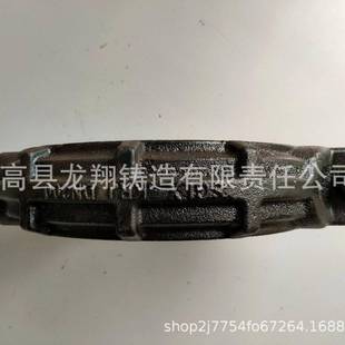 DN200铸柔铁泥浆管抱箍箍矿管道接头无品牌/煤卡式性管接头管道接