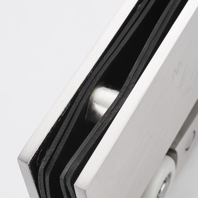 无0框钢化玻璃推拉门吊轮移承门吊门滑吊轨BF-A898轮重18KG轨道门