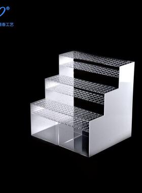 有机玻璃展示架透塑明亚克纳力试YYT管陈列架子收纳创意透料明收