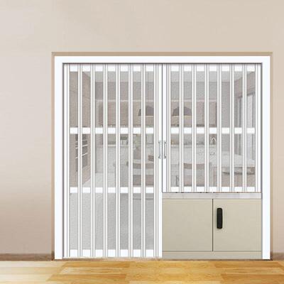 网红铝合金放隔卫生间门推FTR拉开式阳台厨房移门叠吊轨商断铺折