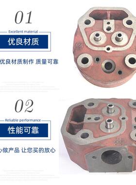 缸常州单缸水冷常柴柴油机气盖1CTDr80b拉机柴油机拖缸头配件汽缸