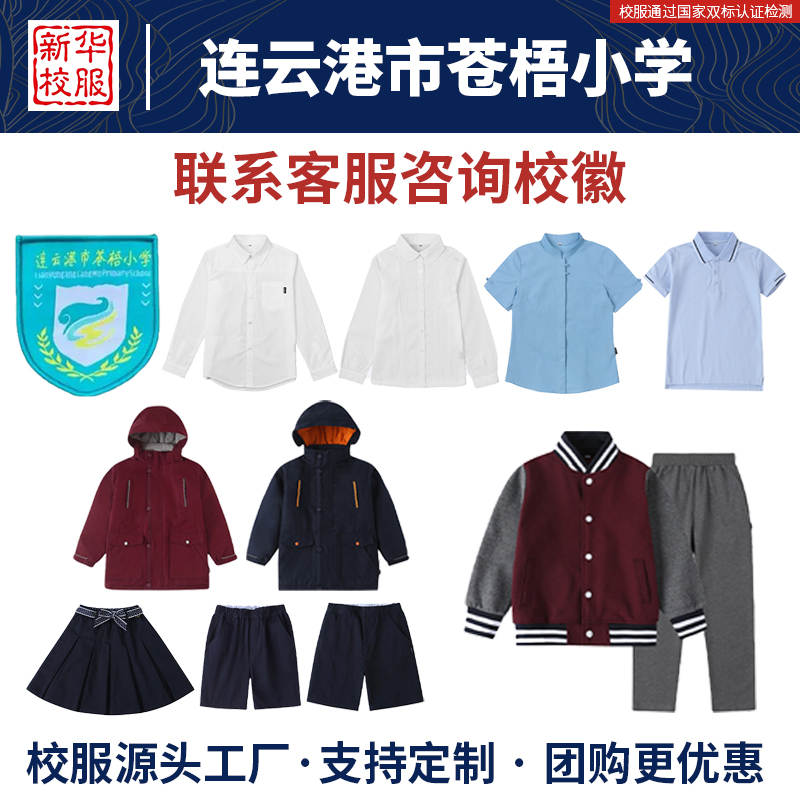 连云港市苍梧小学校服同款校服