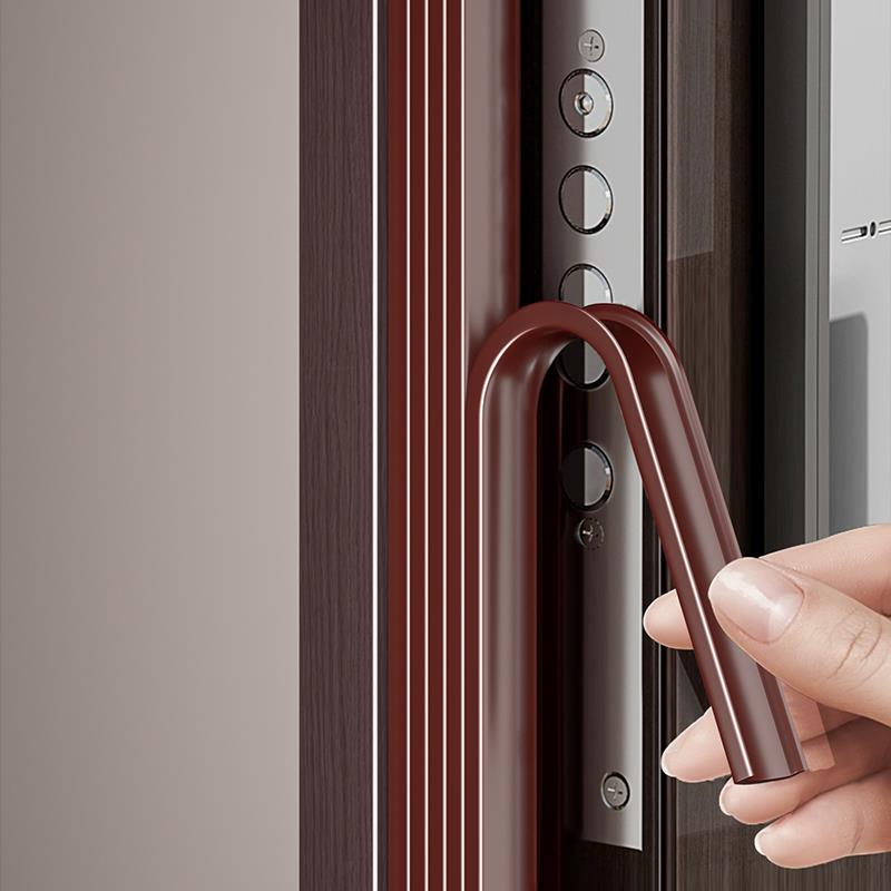 日本防盗门密封条进户门入户门防风隔音密封胶条老式门缝挡风神器