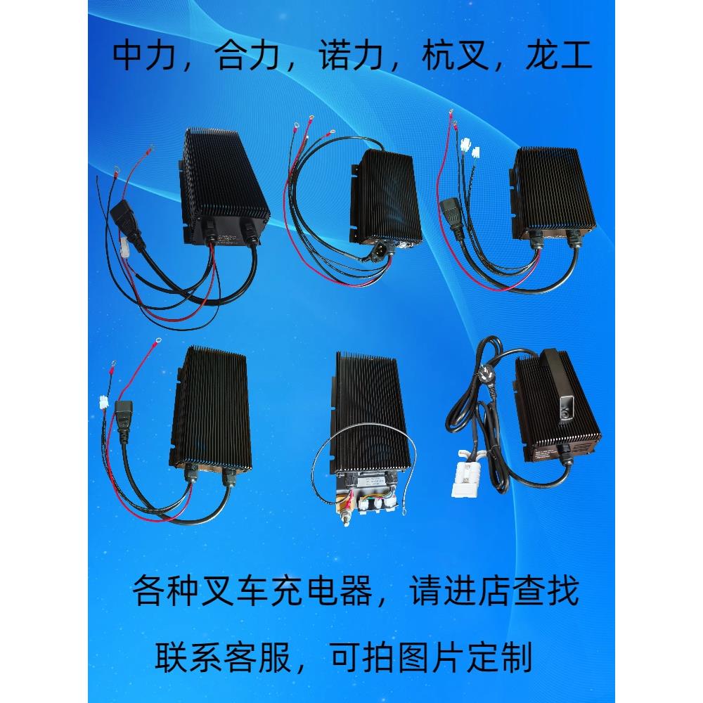 中力，合力，龙工，杭叉，诺力叉车充电器12V/24V/48V