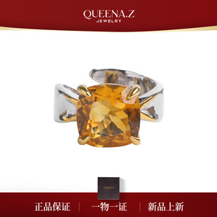 QUEENA.Z 2026新品黄晶戒指HK231230036