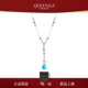 设计师款 QUEENA.Z 新品 绿松石项链气质女士HJ990827002