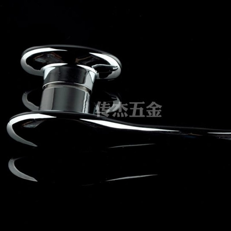 淋浴房卫生间玻璃门单边拉手/大拇指形状拉手/浴室卫玻璃门小拉手