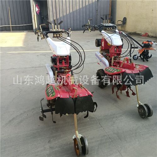便捷式手扶微耕机四驱10马力封葱覆土 农用大葱Z开沟培土机