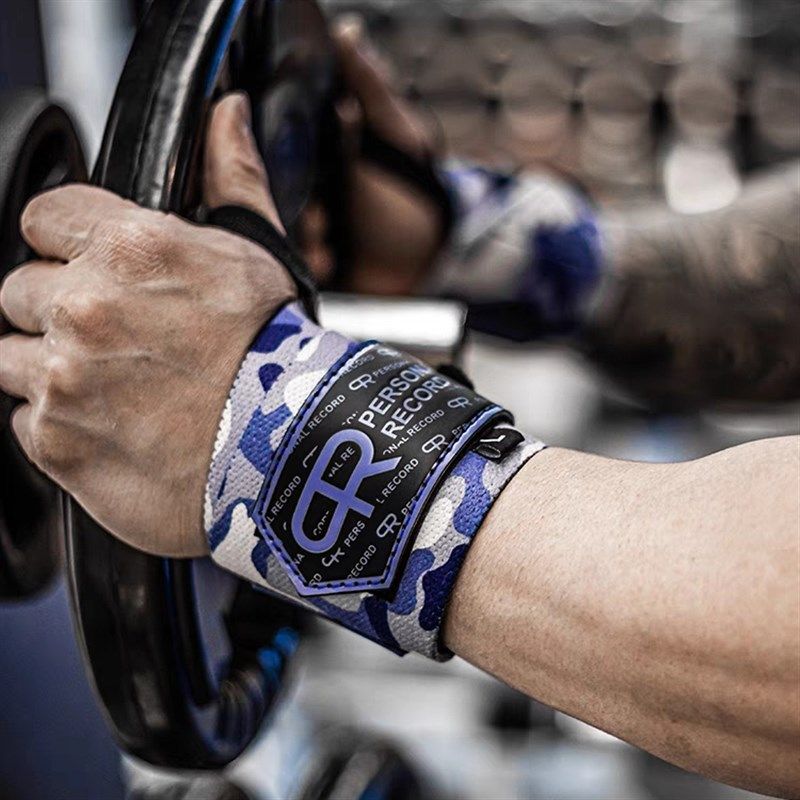 PR轮子哥护腕男健身训练卧推助力举重力量举健美防扭伤护手腕