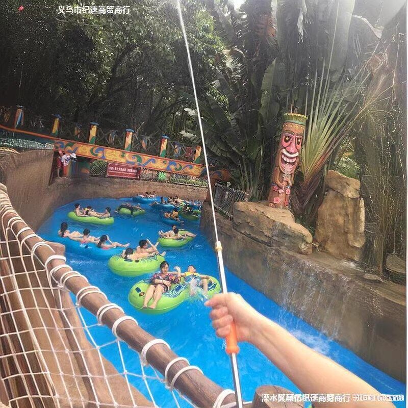 泼水节水枪背包式水袋高压漂流打水仗专用装备成人玩具远射往复式
