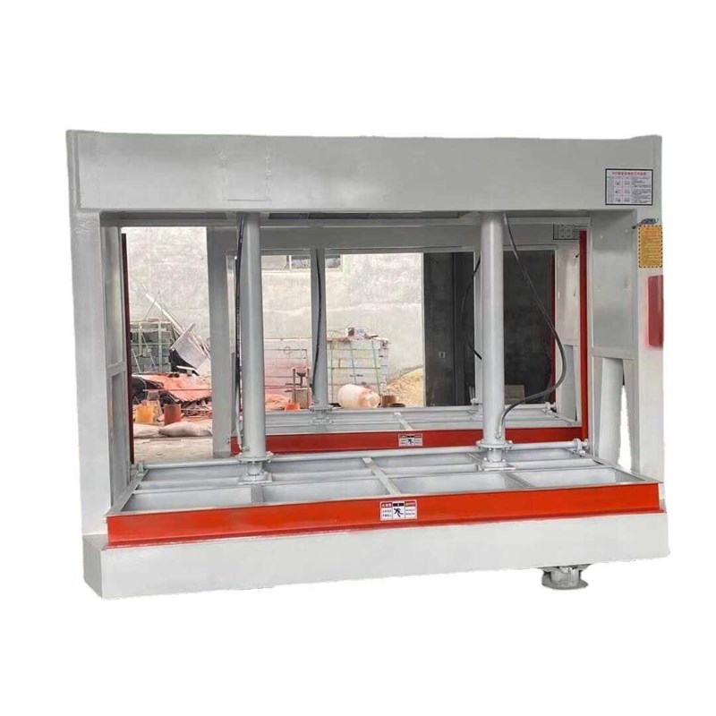 分段木工全自动胶合板冷压机 多层木板木工冷压机自动压板