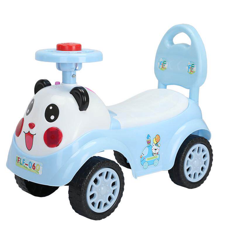 儿童玩具车 宝宝学步0-3岁带音乐摇摆车扭扭车新款四轮助步滑新款