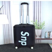 20寸迷你登机行李箱女小型轻便网红拉杆箱18寸男商务旅行密码 皮箱