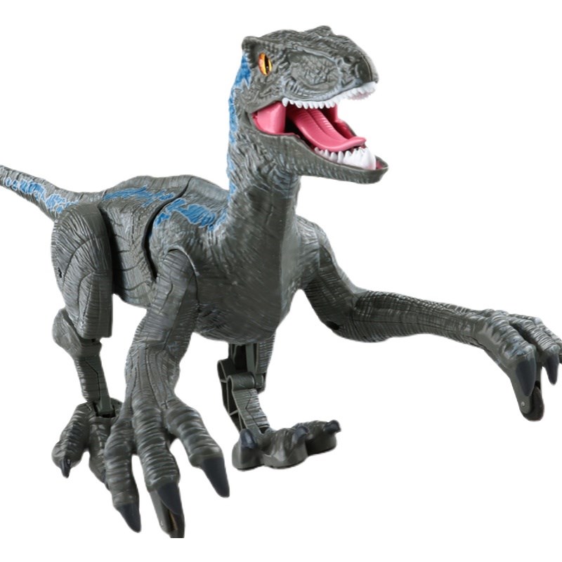 儿童恐龙玩具男孩仿真电动遥控6会走路10大号礼物8喷火动物迅猛龙