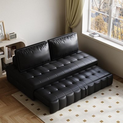 小户型客厅书房多功能折叠沙发床一体两用可移动阳台留宿休闲沙发