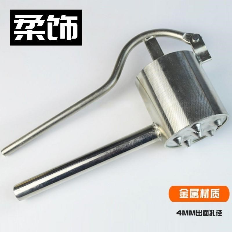 不锈钢家用手动压面机馇条挤压器酸汤子玉米面条机现压酸汤子工具