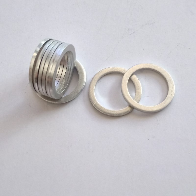 铝垫圈 耐高温铝垫片 铝密封圈 铝平垫 铝平垫 介质 平介 千只价