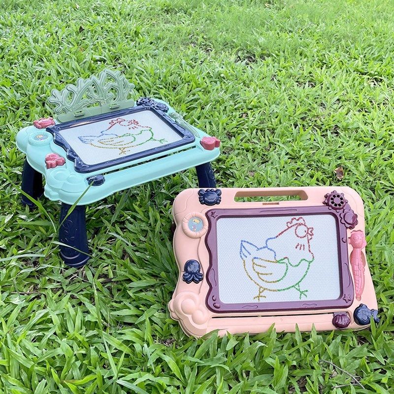 超大号儿童画板家用幼儿彩色磁性写字板儿童涂鸦板2岁3宝宝小黑板