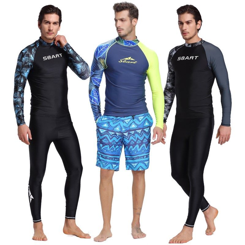 男士泳衣套装长袖长裤浮潜水服 水母服专业泳衣男分体防晒冲浪服,运动/瑜伽/健身/球迷用品,男士泳衣,淘宝优惠券,粉丝福利购,淘宝优惠卷