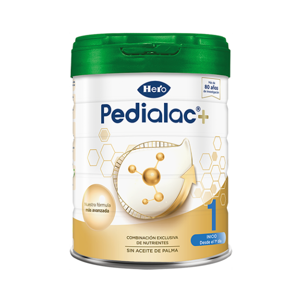 西班牙Hero pedialac+金钻奶粉5HMO 1段 0-6个月800g