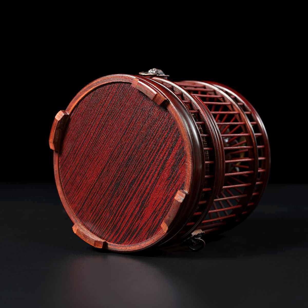 抓蝈蝈神器蝈蝈笼子中式摆件蚂蚱蛐蛐竹蛉家养手持捕捉网饲养笼