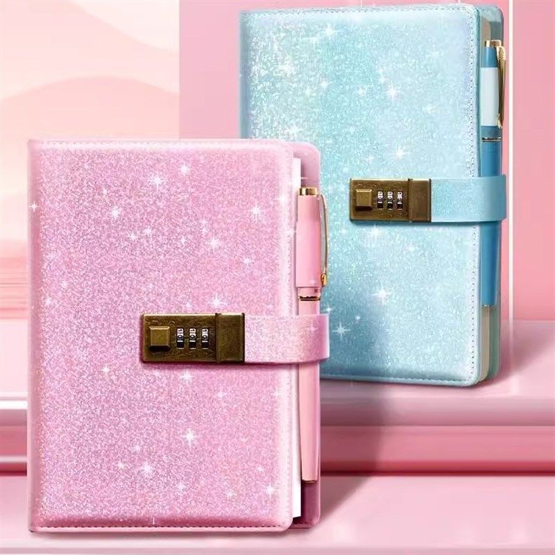 日记本高颜值小众笔记本本子高级感密码本成人学生带锁记事本精致,文具电教/文化用品/商务用品,笔记本/记事本,淘宝优惠券,粉丝福利购,淘宝优惠卷