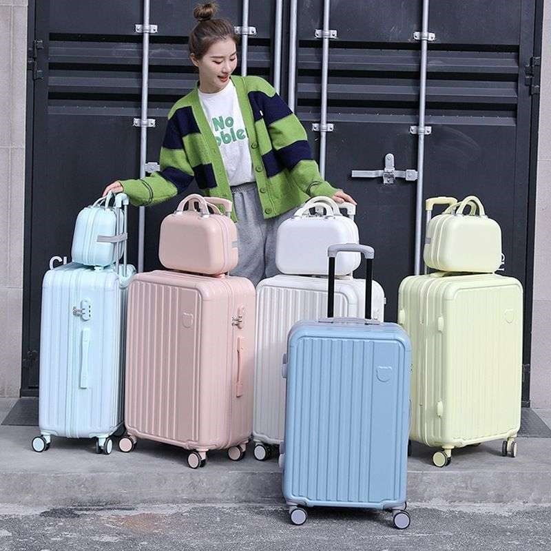 小清新子母箱女学生行李箱拉杆箱万向轮旅行密码箱男代发包邮,箱包皮具/热销女包/男包,旅行箱,淘宝优惠券,粉丝福利购,淘宝优惠卷