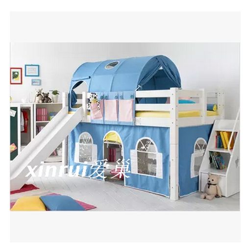 儿童床上帐篷公主床幔半高床床蓬室内帐篷床男孩女孩床饰品小帐篷