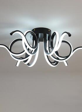 灯具灯饰跨境铝材约HMDD283饰卧室房餐厅灯创意简个性花瓣装中书