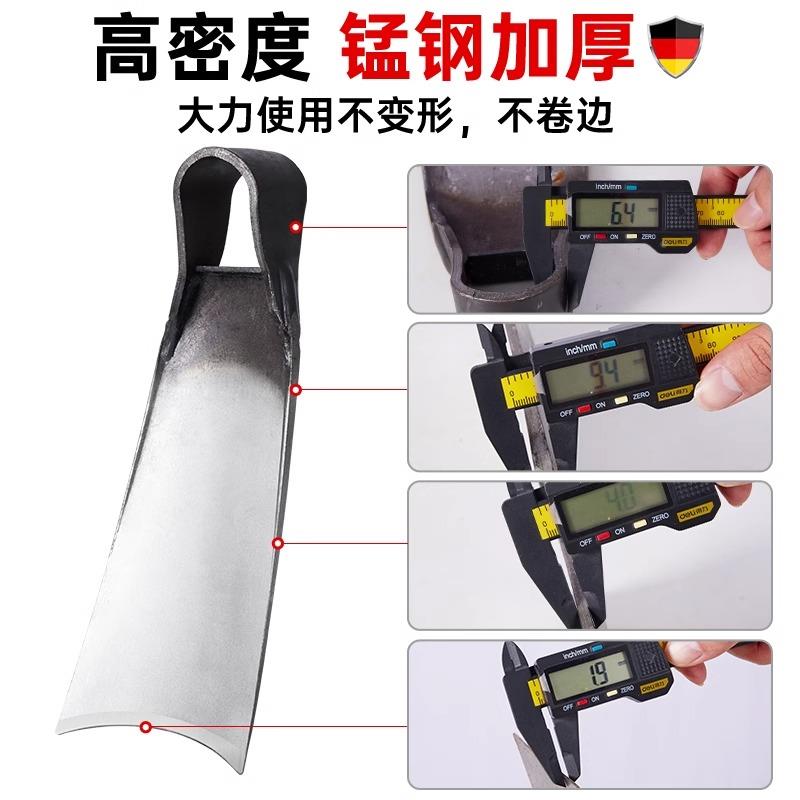 种菜家用锄头挖地多功具能锰农具F785JS7S农钢用工全种地老式撅头