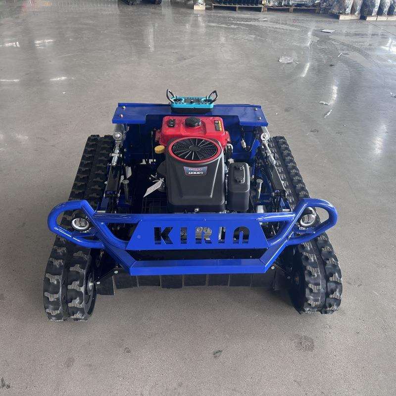 林防护OVA无人遥控能割机器人智多功能履带式推雪车园小草型割草