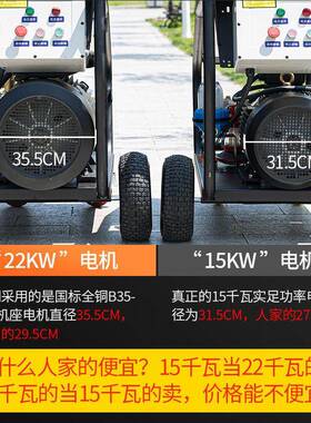 500公斤工级80V超高业压3水除57785水泵商用清洗机喷砂除漆锈洗车