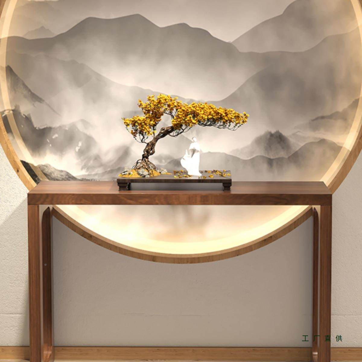 玄关桌新中式纯实墙边长条窄边桌木原入玄关条几木案户台靠墙985,美容美体仪器,其它面部美容工具配件,淘宝优惠券,粉丝福利购,淘宝优惠卷