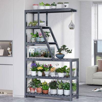 简阳台花盆架子花架约客落关地式室内家厅用玄置物PFS47634架品质