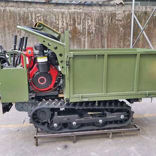 家现柴货油机履带运输49车运输车水厂田山小型车爬山虎地田间育苗