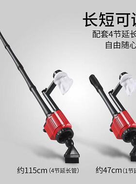 N洗Y鱼缸QKA换水器自动电动水族箱吸便粪器吸水沙鱼器抽水吸泵