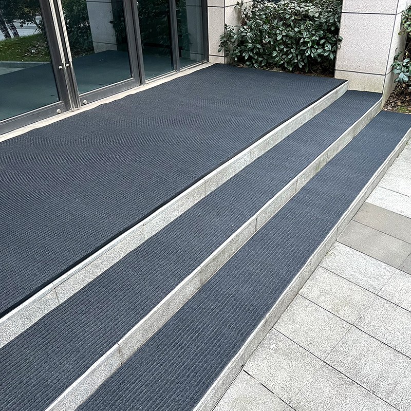 户外台阶防滑垫室外门口大理石瓷砖踏步吸水地毯楼梯固定地垫商用