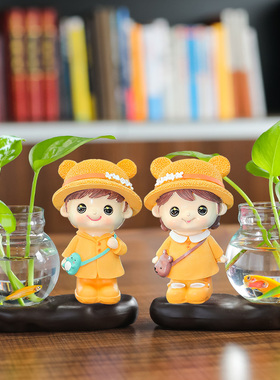 创意治愈小物件家居装饰品摆件酒柜玄关客厅办公室桌面小摆设男女