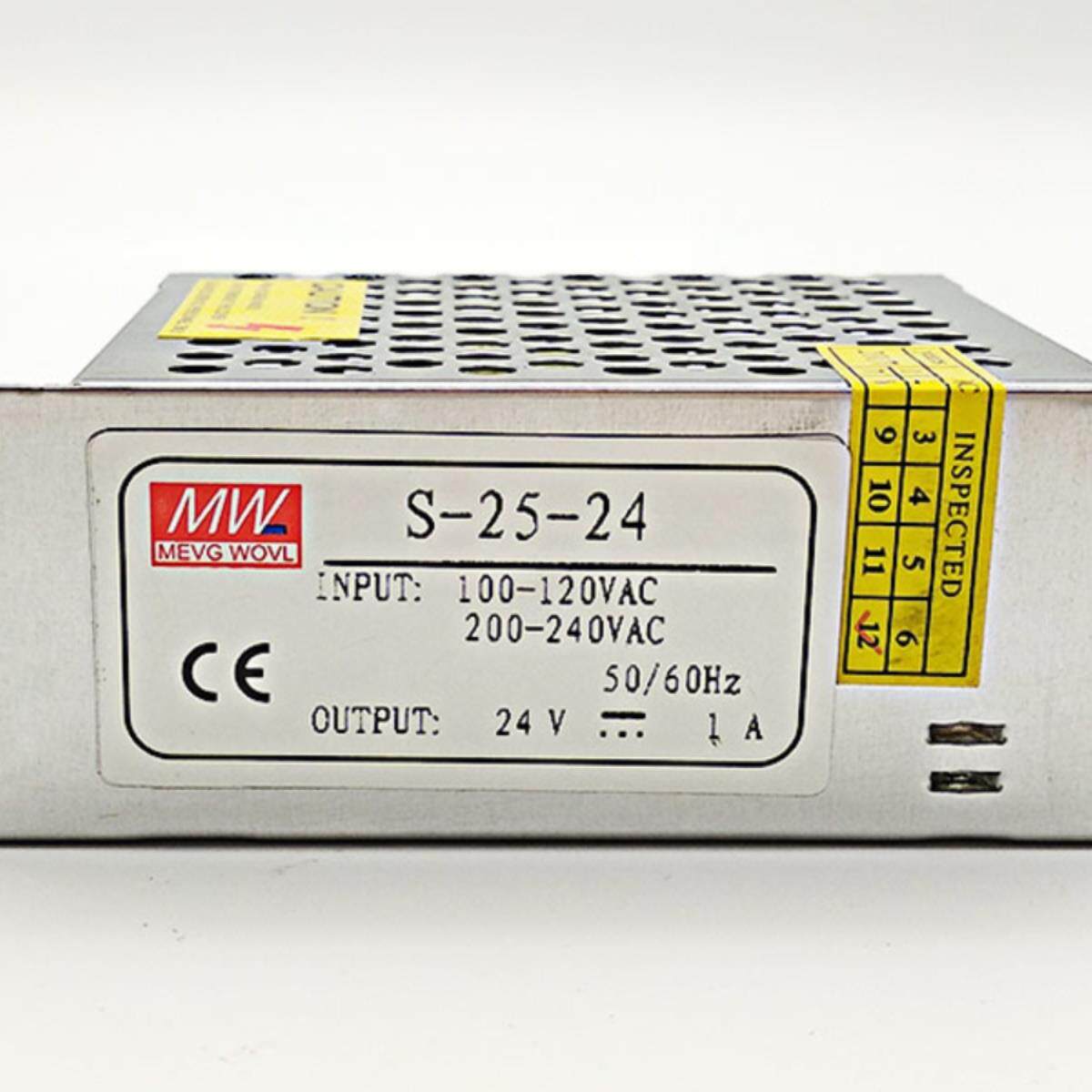 明纬开关电源 LRS/NES/RS/MS/S-25-24 24V1A 5V5A 12V2A 15V 25W