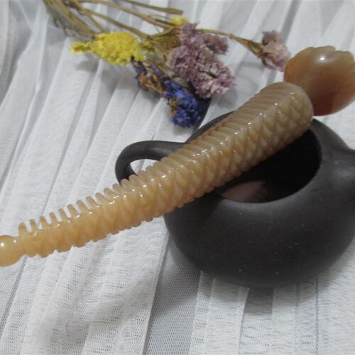 拨筋棒牛角莲蓬经络棒脸部专用穴位按摩器眼霜导入棒面部拔筋棒女