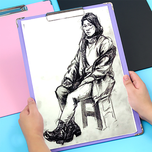 速写板8K木制画夹A3画板素描写生美术生专用6开6K速写板防水板夹