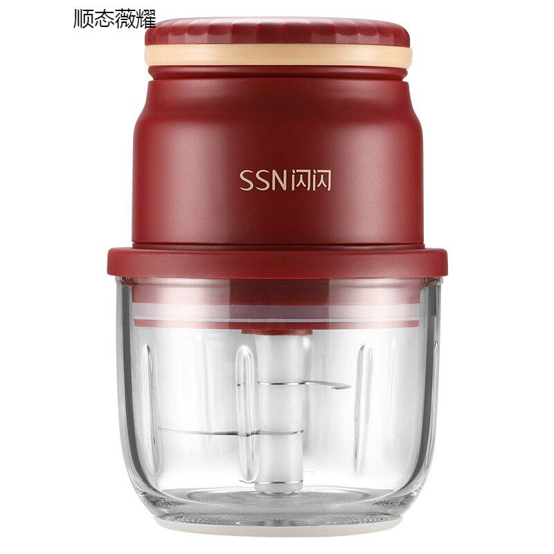 蒜泥神器电动捣蒜器家用无线打蒜器大蒜头搅碎自动捣蒜蓉辅食机