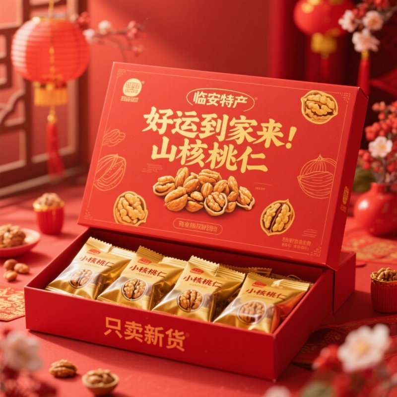 临安山核桃仁2026新货浙江特产儿童孕妇零食坚果年货官方旗舰店