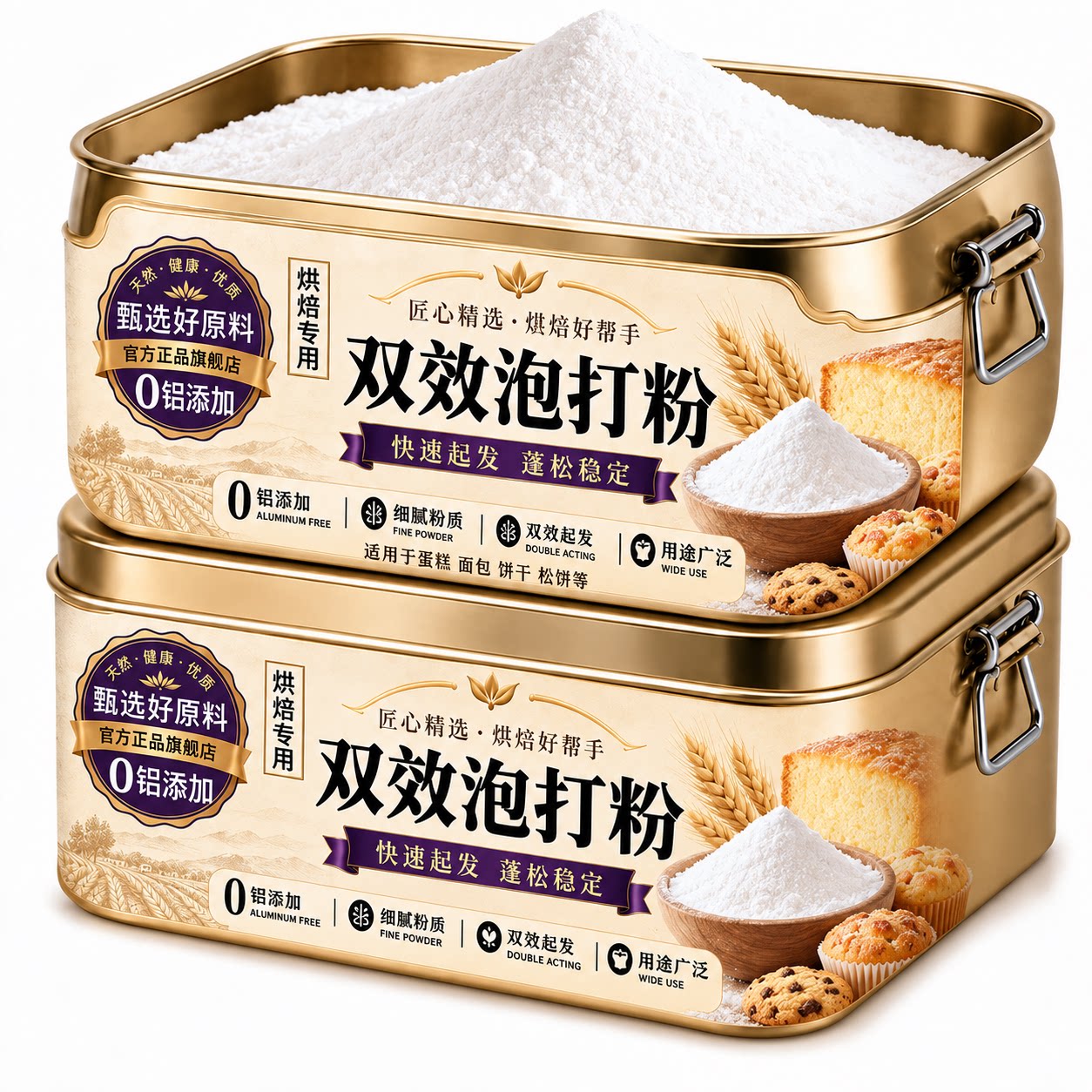 双效无铝泡打粉烘焙专用食品级图片