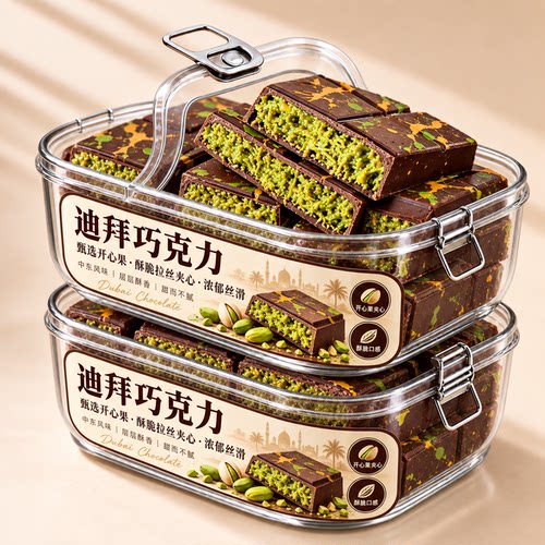 迪拜巧克力云朵棉花糖迪拜巧克力