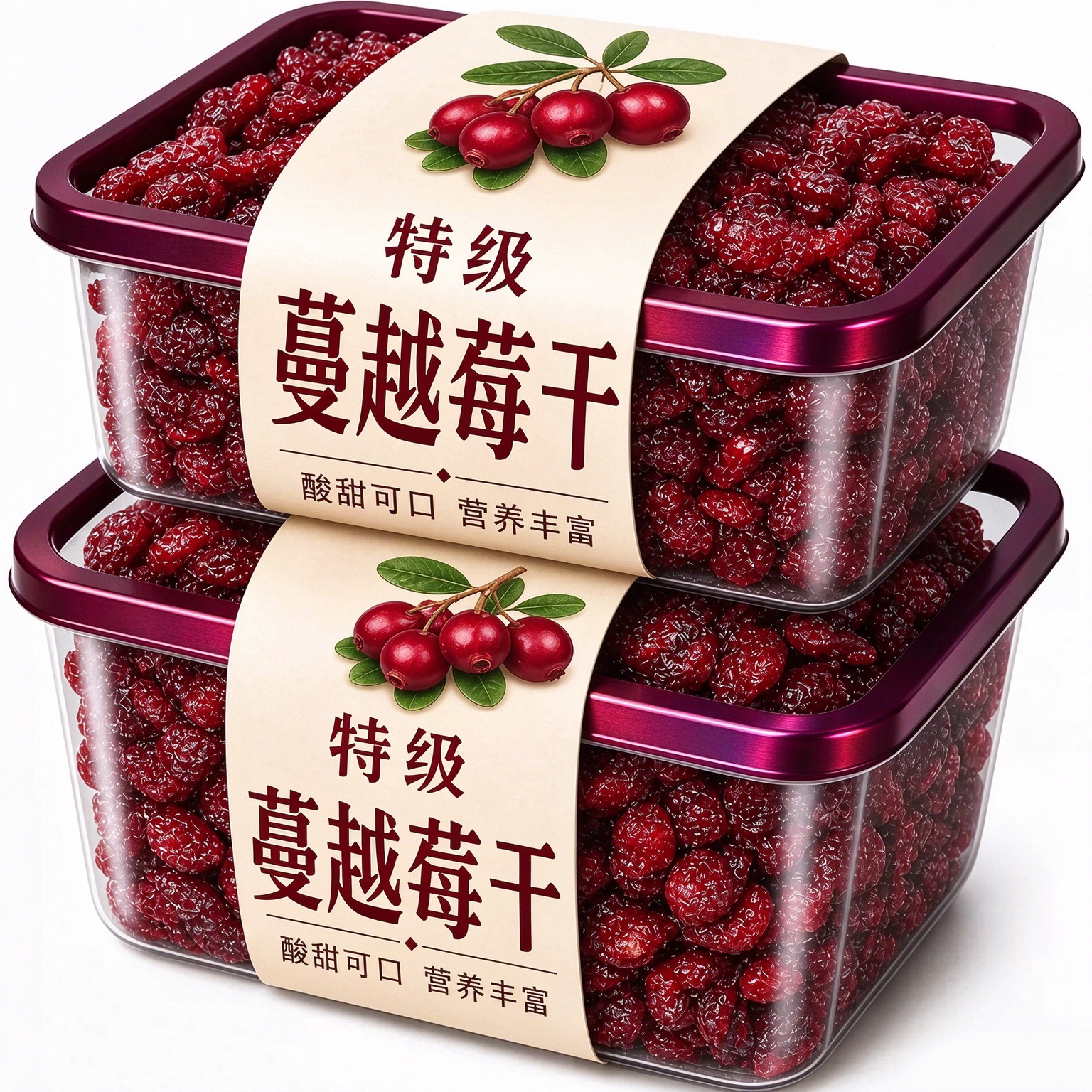 蔓越莓干烘焙专用正品官方旗舰店蔓越莓烘培曲奇面包酥饼配料果干