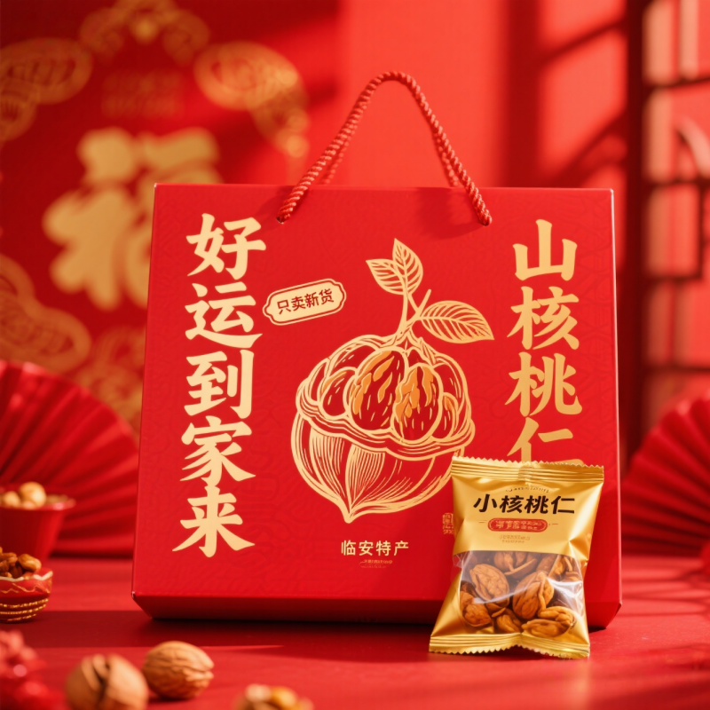临安山核桃仁2026新货浙江特产儿童孕妇零食坚果年货官方旗舰店