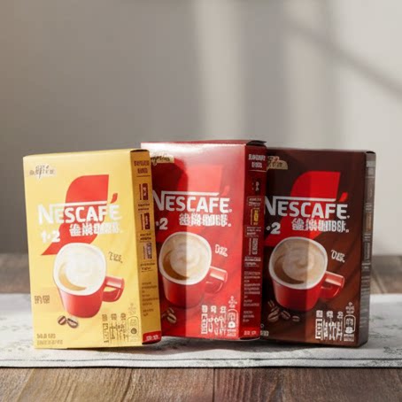 NESCAFE1+2速溶咖啡低糖奶香
