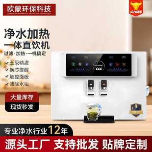 直饮机RO 家用净水器自来水过滤反渗透加热一体净水机壁挂台式