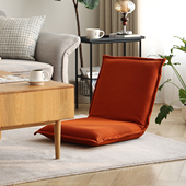 轻奢榻榻米懒人沙发地上坐垫靠背椅宿舍床上椅子飘窗小沙发折叠椅